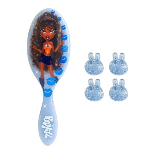 Wet Brush x Bratz Sasha Original Detangler Hair Brush and 4 Mini Claw Clips: $11.34