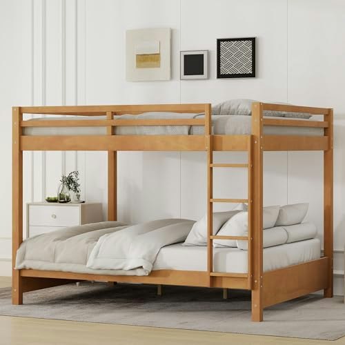 Merax Queen-Over-Queen Wood Bunk Bed: $421.70 Merax Queen-Over-Queen Wood Bunk Bed: $421.70