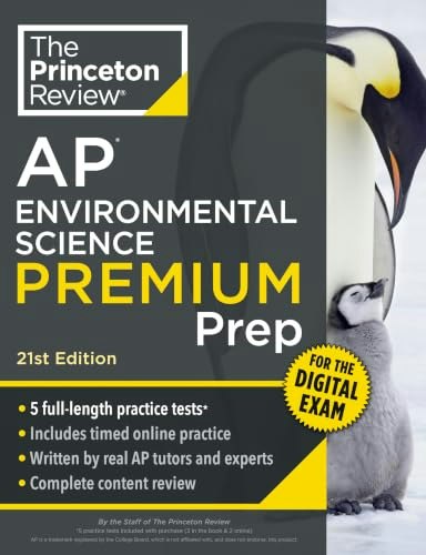 Princeton Review AP Environmental Science Premium Prep 21st Edition: $20.87 Princeton Review AP Environmental Science Premium Prep 21st Edition: $20.87