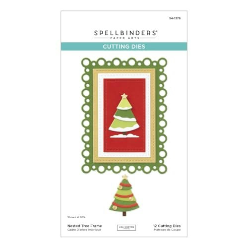 Spellbinders Nested Tree Frame Etched Dies: $20.99 Spellbinders Nested Tree Frame Etched Dies: $20.99