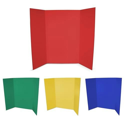 Flipside Products 36" x 48" Trifold Project Board 4-Pack: $21.99
