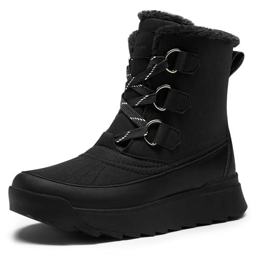 Vilanva Women's Faux Fur Ankle Boots: $34.79