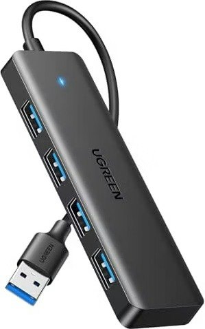 Ugreen 4-Port USB 3.0 Hub: $6.98