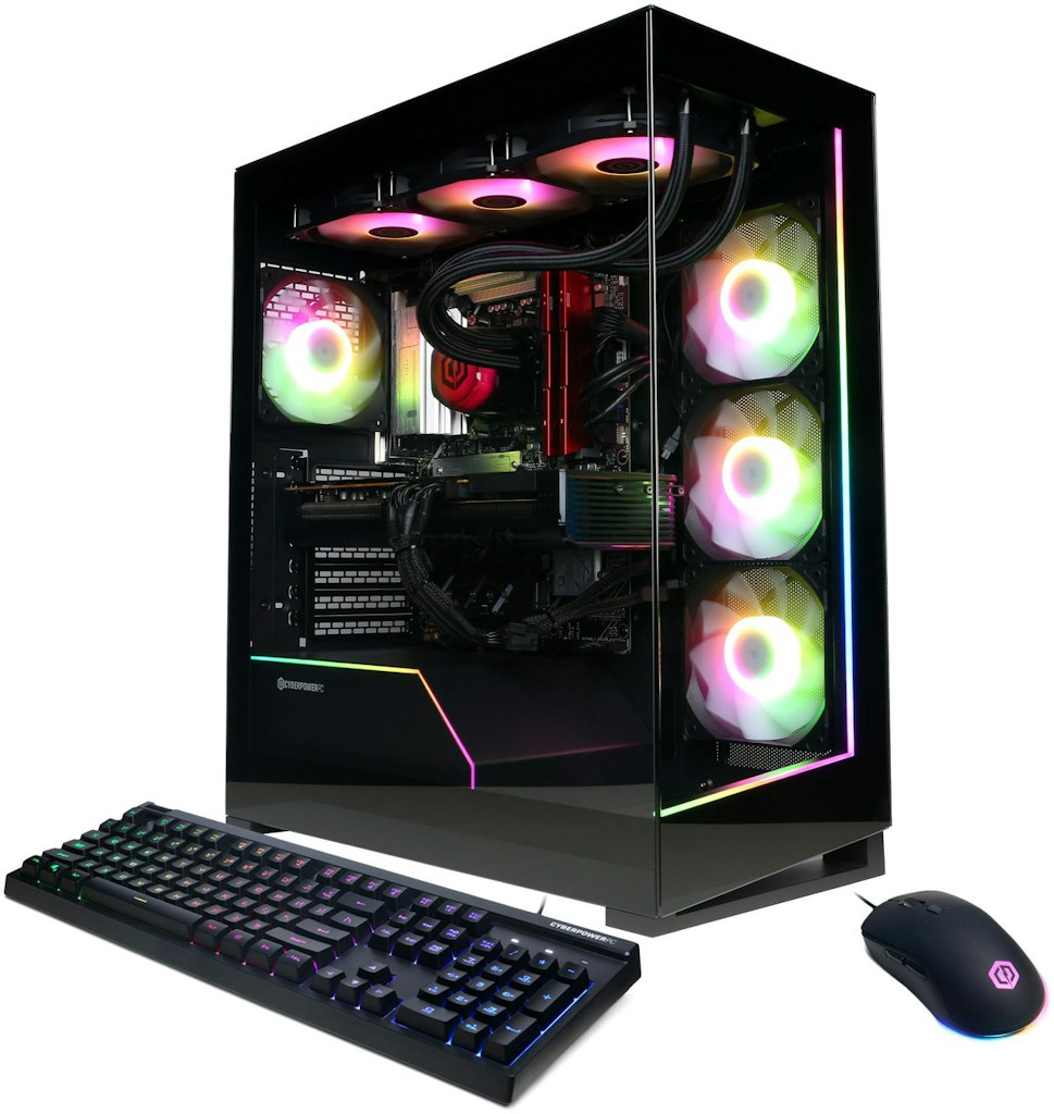 CyberpowerPC GM70929 Ryzen 7 9800X3D Gaming Desktop: $2,300