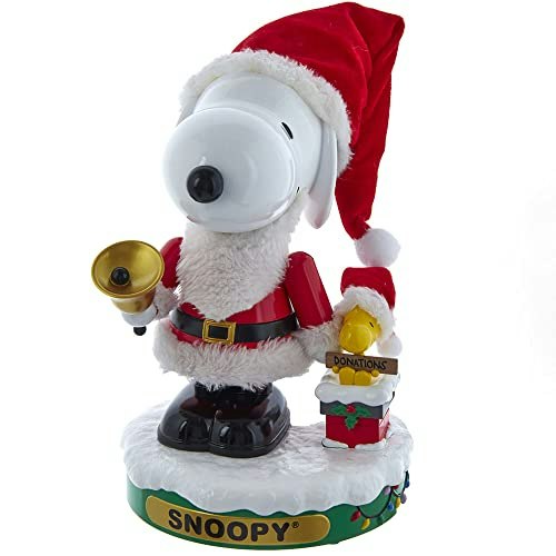 10-Inch Battery-Operated Musical Santa Snoopy Nutcracker: $80.95 10-Inch Battery-Operated Musical Santa Snoopy Nutcracker: $80.95