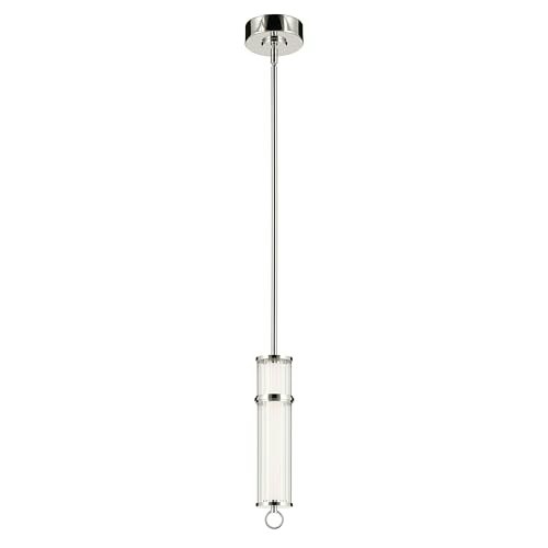 Kichler Riven 15.5-inch Fluted Glass LED Pendant Light: $311.99