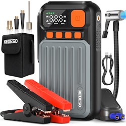 12V Car Battery Jump Starter w/ 160PSI Air Compressor for $57 + free shipping