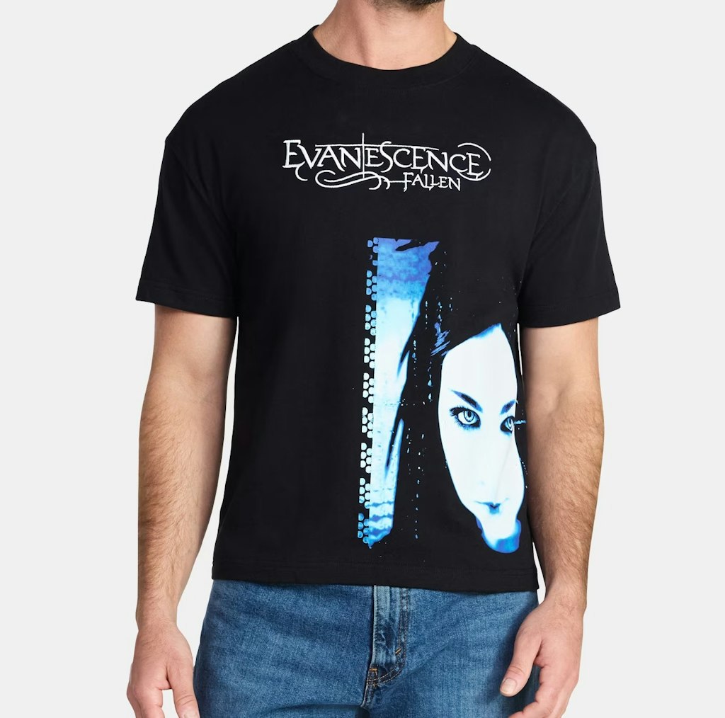 Evanescence Men's Boxy Fit Tee: $5.33