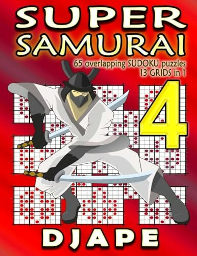Super Samurai Sudoku 65-Puzzle Collection: $14.39 Super Samurai Sudoku 65-Puzzle Collection: $14.39