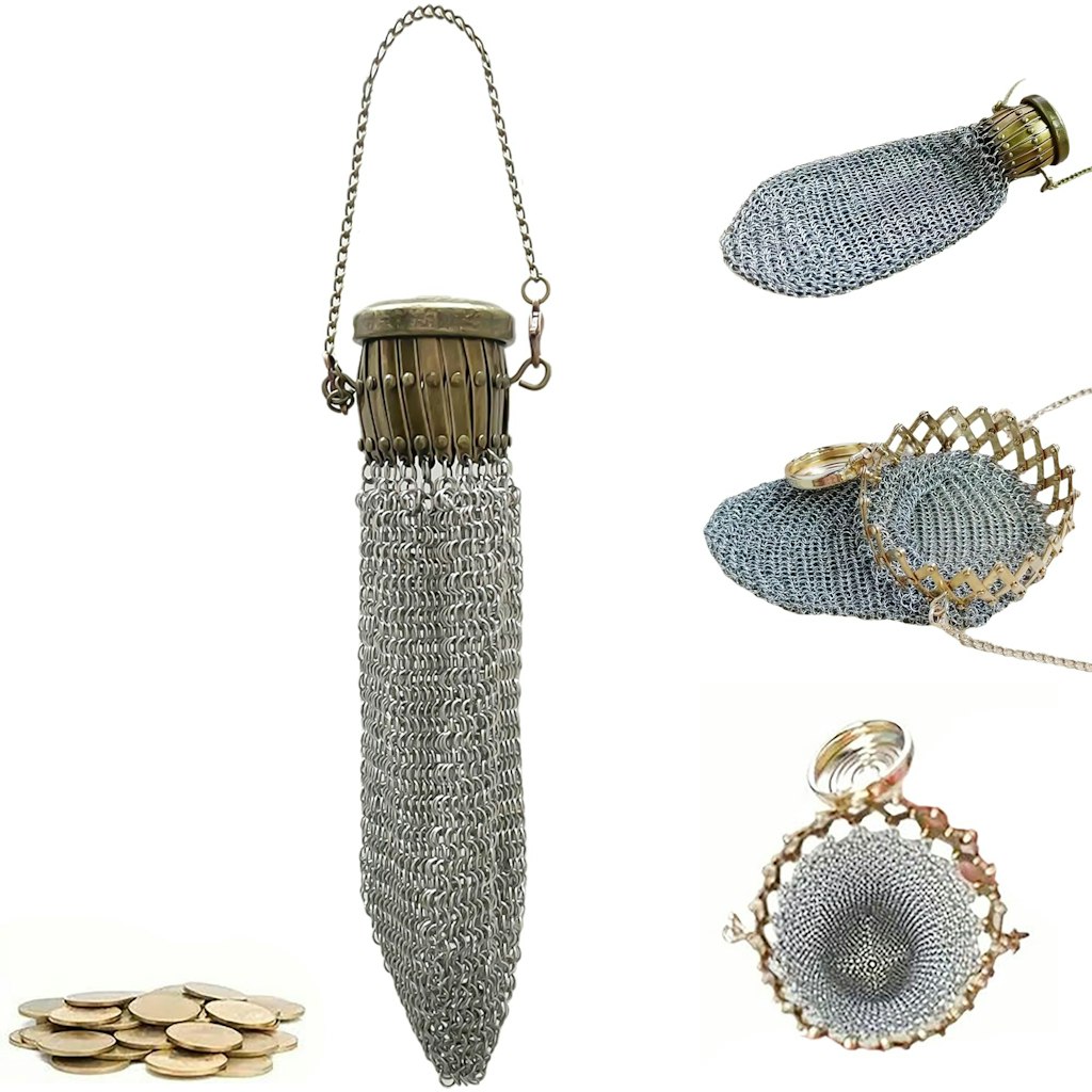 Handmade 1920s English Vintage Coin Purse Wallet: $18 Handmade 1920s English Vintage Coin Purse Wallet: $18