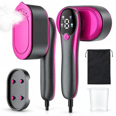 Kokabi 1,200W Portable Travel Garment Steamer and Iron for $17 + free shipping w/ Prime