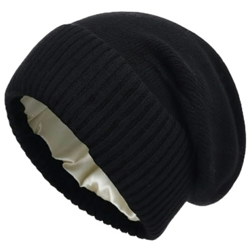 Women's Satin-Lined Slouchy Beanie: $7.45 Women's Satin-Lined Slouchy Beanie: $7.45