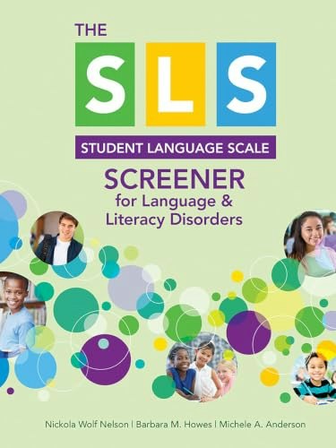 Screener for Language and Literacy Disorders: $77.20