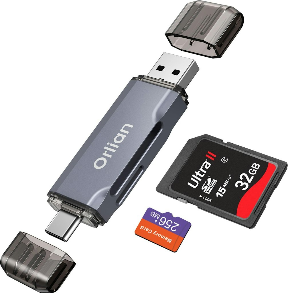 Orlian USB 3.0 Dual-Slot SD & Micro SD Card Reader: $7.19 Orlian USB 3.0 Dual-Slot SD & Micro SD Card Reader: $7.19
