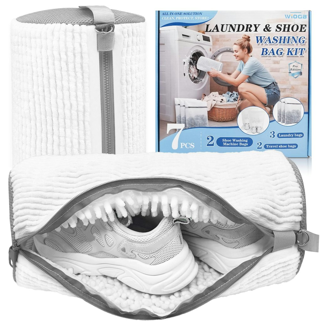 3-in-1 Shoe Laundry Bag 2-Pack: $9.99