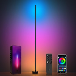 Miortior Smart RGB LED Corner Floor Lamp for $36 + free shipping