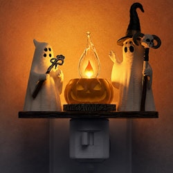 LED Ghost Campfire Halloween Night Light for $15 + free shipping w/ Prime