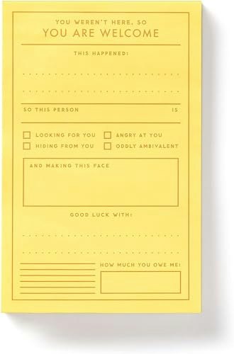 You Are Welcome Memo Pad: $6 You Are Welcome Memo Pad: $6