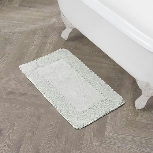 Laura Ashley Ruffle Border 20"x 34" Cotton Bath Rug: $16 Laura Ashley Ruffle Border 20"x 34" Cotton Bath Rug: $16