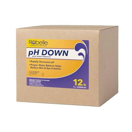 Robelle 12-Pound pH Down Pool Treatment: $34.33 Robelle 12-Pound pH Down Pool Treatment: $34.33