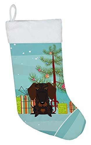 Caroline's Treasures Wire Haired Dachshund Christmas Stocking: $24.66 Caroline's Treasures Wire Haired Dachshund Christmas Stocking: $24.66