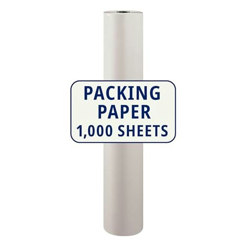 Box USA 1,000-Sheet Newsprint Packing Paper Roll: $95.80 Box USA 1,000-Sheet Newsprint Packing Paper Roll: $95.80