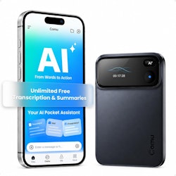 Comu Action Pro AI Voice Recorder for $170 + free shipping