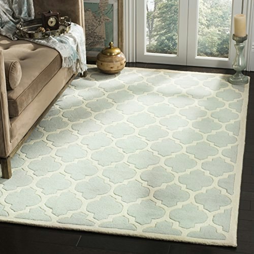 Safavieh Chatham Collection 4' Square Geometric Wool Area Rug: $61.65 Safavieh Chatham Collection 4' Square Geometric Wool Area Rug: $61.65