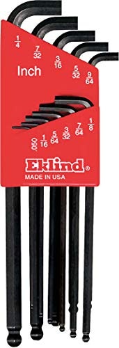 Eklind 11-Piece SAE Stubby Ball-Hex L-Key Set: $13.82 Eklind 11-Piece SAE Stubby Ball-Hex L-Key Set: $13.82