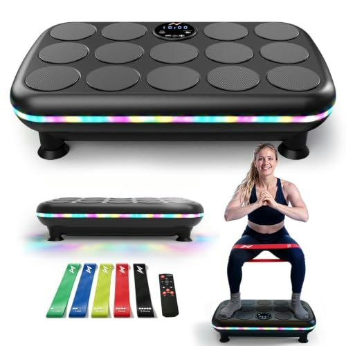 AXV 200W Vibration Plate Exercise Machine: $54.99