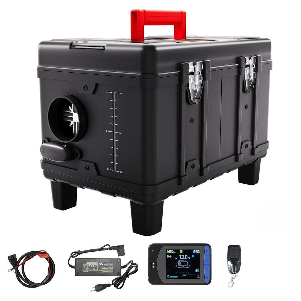 Vevor 8KW Diesel Heater w/ Bluetooth App & Display Screen: $146