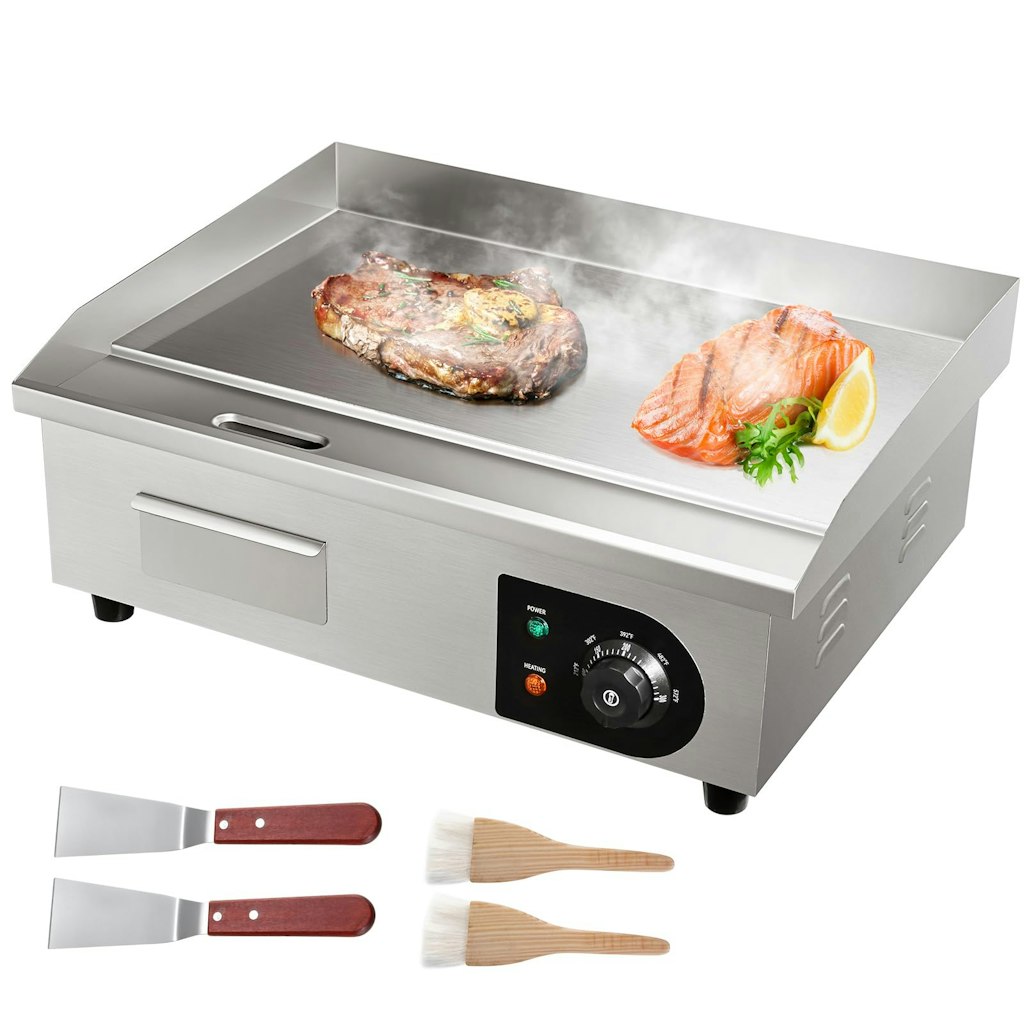 Vevor Commercial Electric Griddle 22" Countertop Flat Top Griddle: $100
