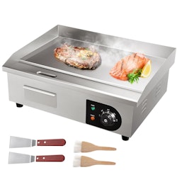 Vevor Commercial Electric Griddle 22" Countertop Flat Top Griddle for $100 + free shipping