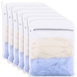 Honeycomb Mesh Laundry Bags 6-Pack for $8 + free shipping w/ Prime