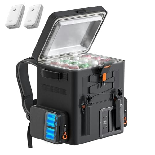 Litheli 21-Quart Portable Refrigerator with 2 Batteries: $259.99 Litheli 21-Quart Portable Refrigerator with 2 Batteries: $259.99