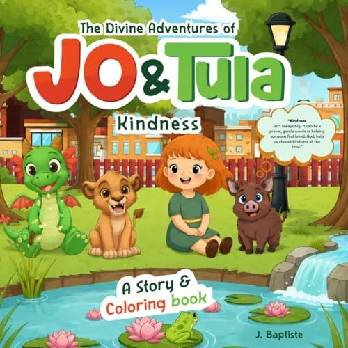 Divine Adventures of Jo and Tula: Kindness 2-in-1 Story and Coloring Book: $12.13 Divine Adventures of Jo and Tula: Kindness 2-in-1 Story and Coloring Book: $12.13