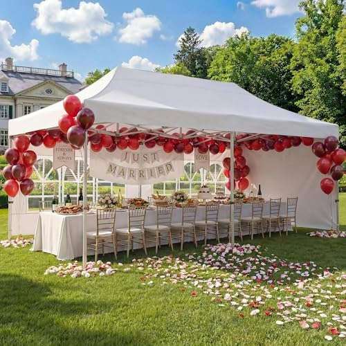 Lausaint Home 10x20-Foot Pop Up Party Tent: $179.99