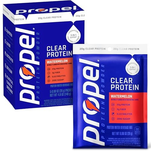 Propel Hydration Clear Protein Powder 5-Pack: $10.36 Propel Hydration Clear Protein Powder 5-Pack: $10.36