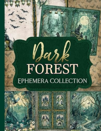 Dark Forest Ephemera Collection Paper Crafting Kit: $11.97 Dark Forest Ephemera Collection Paper Crafting Kit: $11.97
