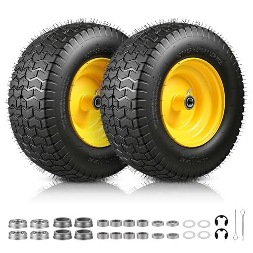 16x6.50-8 Tubeless Lawn Mower Tire and Wheel 2-Pack: $89.99 16x6.50-8 Tubeless Lawn Mower Tire and Wheel 2-Pack: $89.99