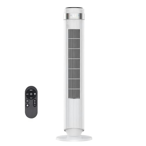 Tower Fan 5-Speed Bladeless Oscillating Fan: $56.63 Tower Fan 5-Speed Bladeless Oscillating Fan: $56.63