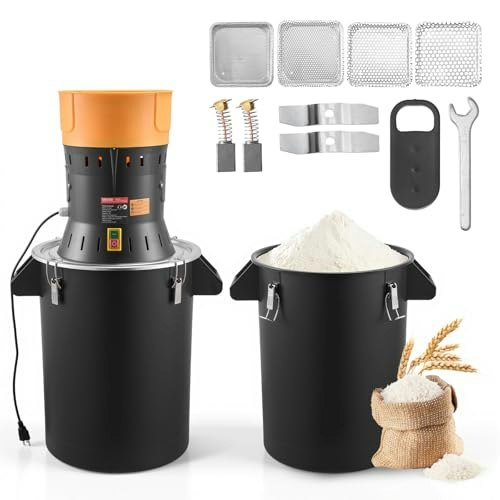 Vevor 600W 60L Electric Grain Mill Grinder: $123.41 Vevor 600W 60L Electric Grain Mill Grinder: $123.41