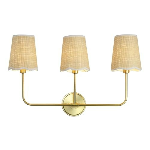 Jonathan Y Lila 3-Light 26.5-inch Vanity Wall Sconce: $160.22 Jonathan Y Lila 3-Light 26.5-inch Vanity Wall Sconce: $160.22