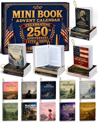 USA 250th Anniversary Mini Book Advent Calendar 2026 for $16 + free shipping w/ Prime