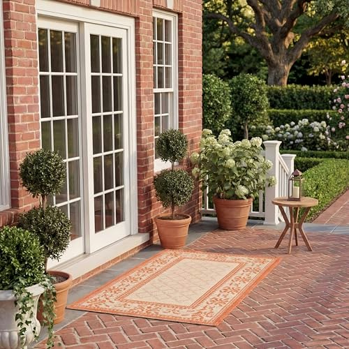 Safavieh Courtyard Collection 2' x 3'7" Washable Indoor/Outdoor Rug: $15 Safavieh Courtyard Collection 2' x 3'7" Washable Indoor/Outdoor Rug: $15