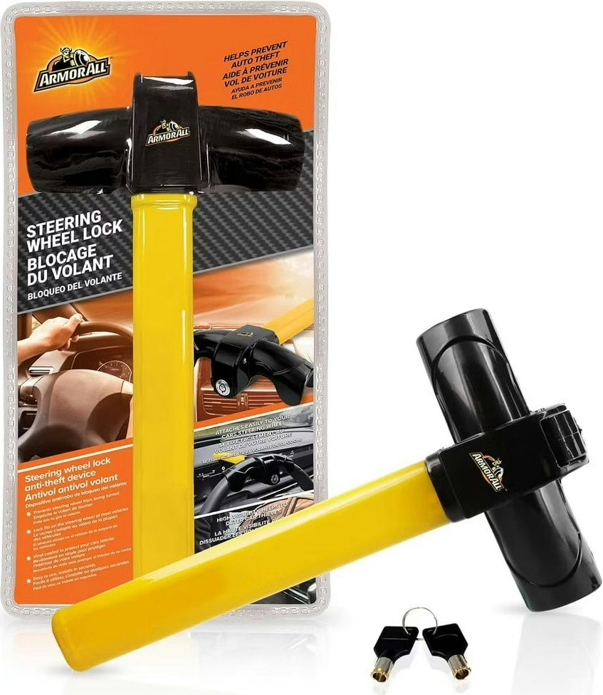 Armor All Steering Wheel Lock: $13