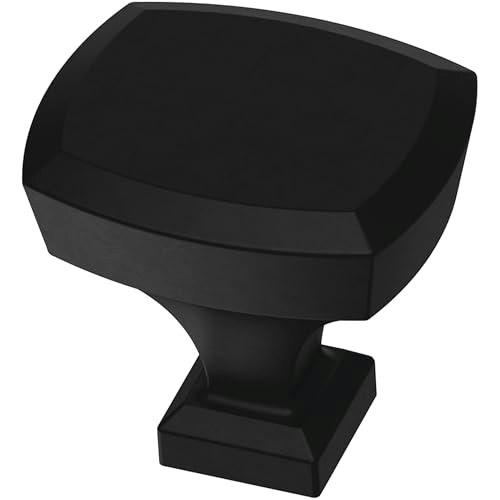 Franklin Brass 1-1/4" Matte Black Cabinet Knobs 10-Pack: $28.55 Franklin Brass 1-1/4" Matte Black Cabinet Knobs 10-Pack: $28.55