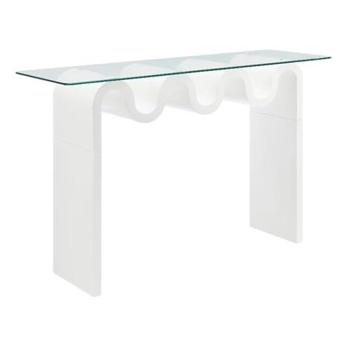 Modway Ondine Glass Console Table: $318.03 Modway Ondine Glass Console Table: $318.03