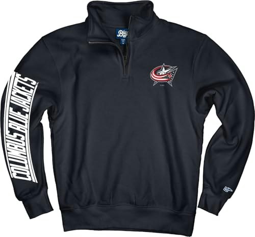 Columbus Blue Jackets NHL Quarter Zip Sweatshirt: $64.97 Columbus Blue Jackets NHL Quarter Zip Sweatshirt: $64.97