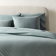 CB2 Classic Organic Cotton Percale Full/Queen Duvet Cover: $80 CB2 Classic Organic Cotton Percale Full/Queen Duvet Cover: $80